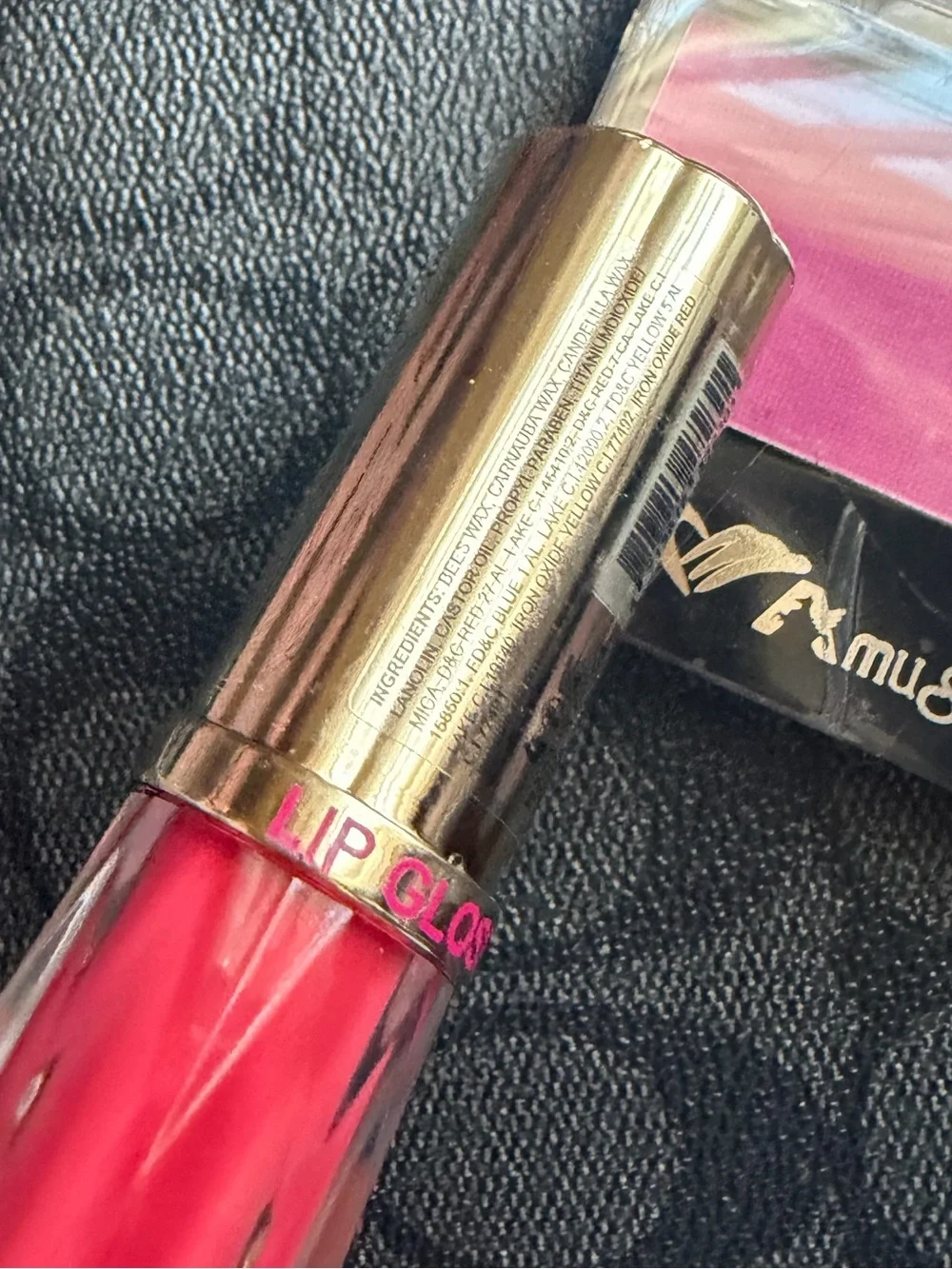 NEW Vibrant Pink Blush & coral pink Lip Gloss bundle lot x2